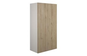 Eden 600mm Standard 2 Door Storage Unit - Havana Oak (Grey Cab)